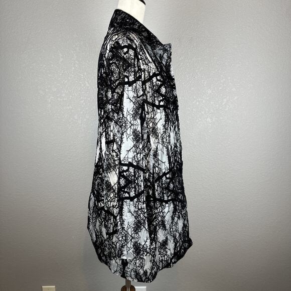 Mycra Pac One Womens Black Velvet Flocked Raincoat Size 0-P/US 6-8 Pockets - Picture 9 of 11